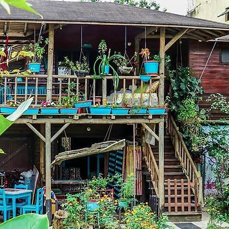 Wood House Hostel La Fortuna Exterior foto